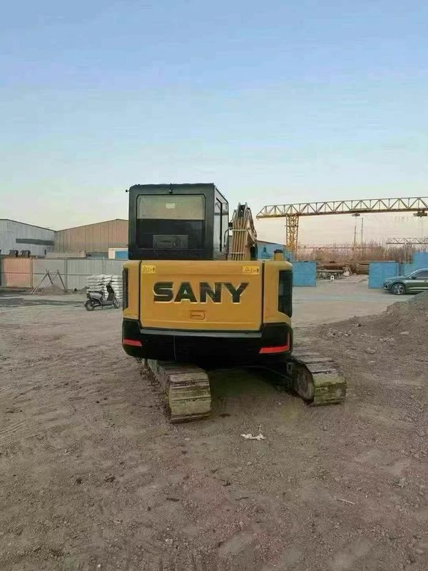 Utilizzato 2023 SANY SY60 mini escavatore 500 ore di lavoro manutenzione completa per l'ammodernamento del paesaggio
