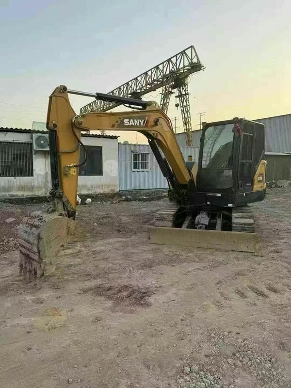Utilizzato 2023 SANY SY60 mini escavatore 500 ore di lavoro manutenzione completa per l'ammodernamento del paesaggio