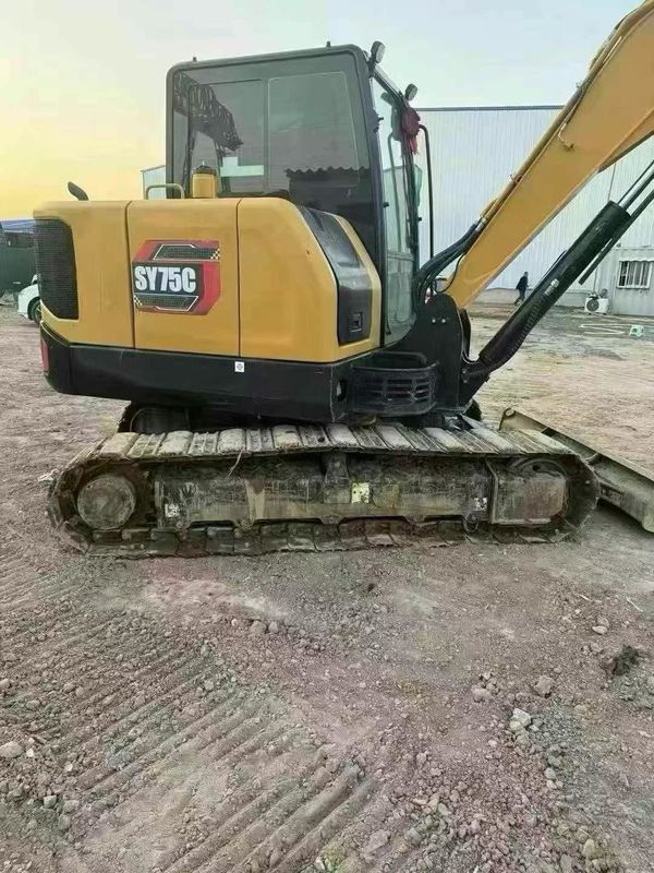 Utilizzato 2023 SANY SY60 mini escavatore 500 ore di lavoro manutenzione completa per l'ammodernamento del paesaggio