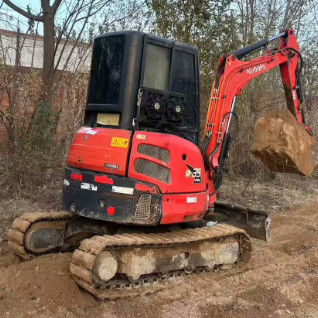 Usato VIO35 mini escavatore 3,5 tonnellate ore di lavoro basse Storia di servizio completo Utilità
