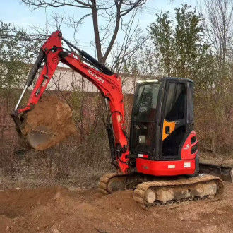 Usato VIO35 mini escavatore 3,5 tonnellate ore di lavoro basse Storia di servizio completo Utilità