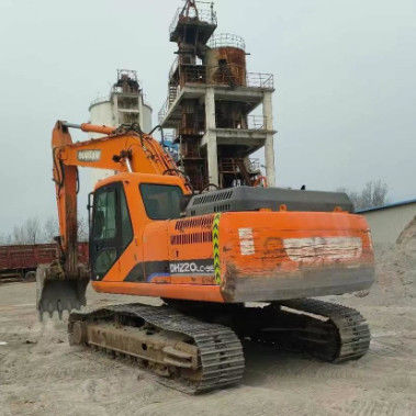 Qualità utilizzata Doosan DH220-9E Escavatore da 22 tonnellate Servizio completo Storia Miniera Costruzione Traslochi terra