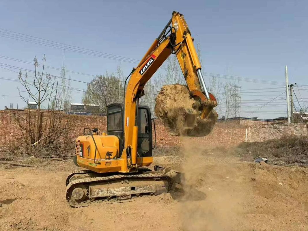 Usato Lovol 65E mini escavatore 6,5 tonnellate