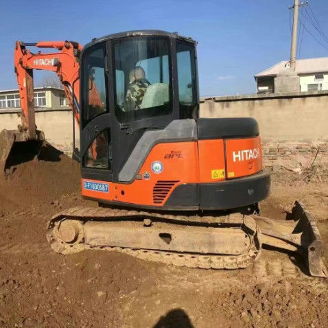 Usato mini escavatore Hitachi ZX65U 6,5 tonnellate ore basse per l'utilità di paesaggio edilizia