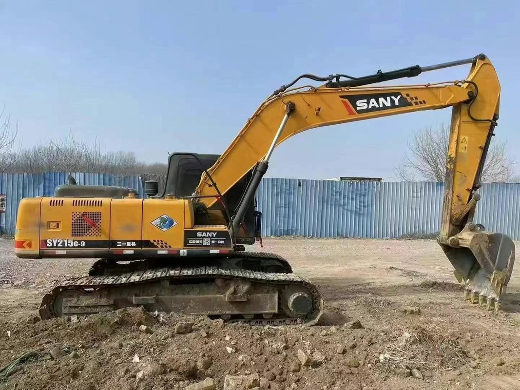 Escavatori usati SANY SY215C da 21,5 tonnellate per macchine per la costruzione mineraria e per il movimento della terra