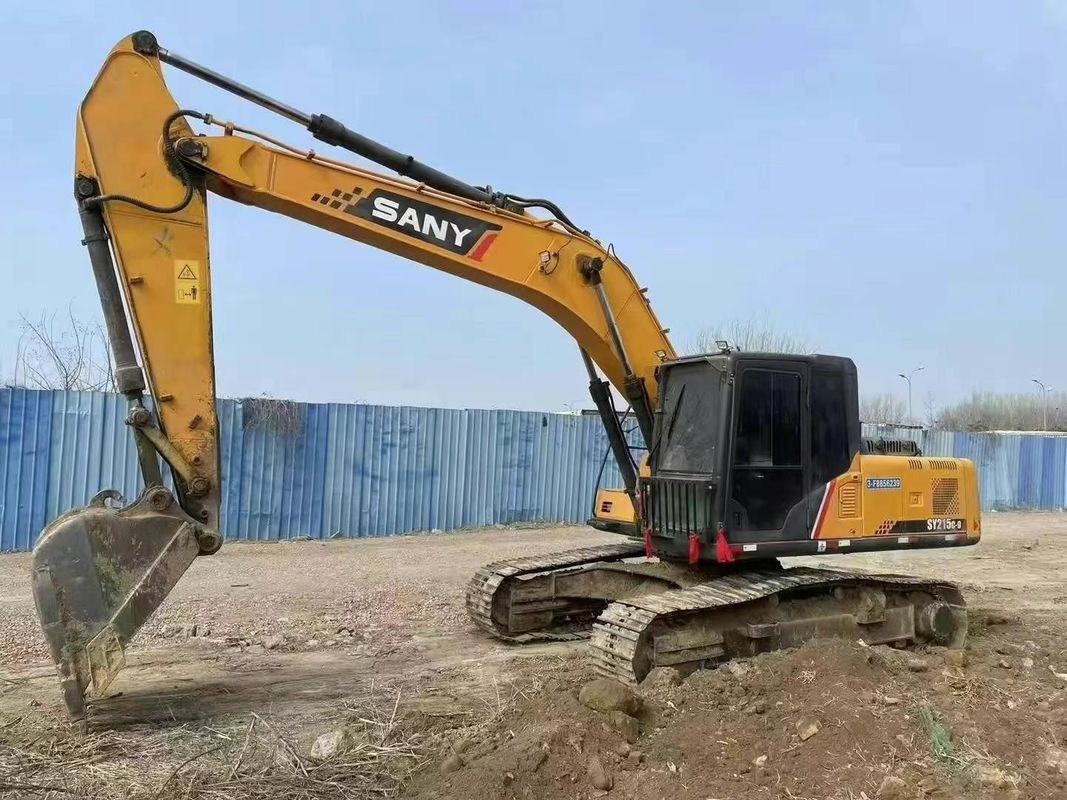 Escavatori usati SANY SY215C da 21,5 tonnellate per macchine per la costruzione mineraria e per il movimento della terra