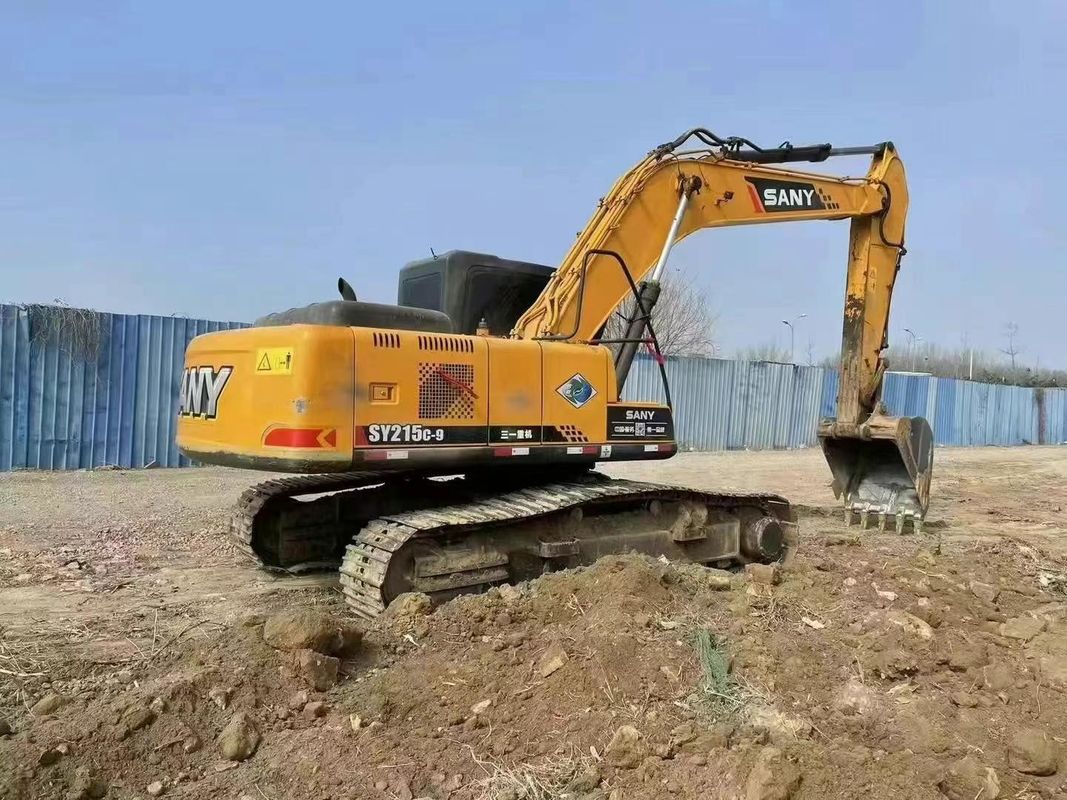 Escavatori usati SANY SY215C da 21,5 tonnellate per macchine per la costruzione mineraria e per il movimento della terra