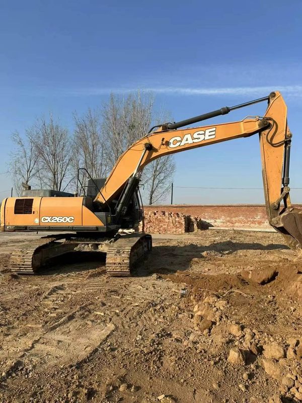 Cassa usata 2019 CX260C Escavatore 26 tonnellate Capacità Full Service Miniera Costruzione Traslochi di terra