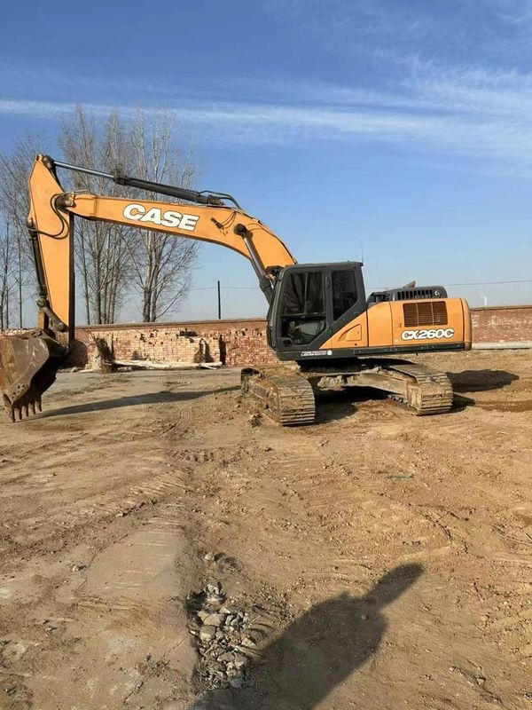 Cassa usata 2019 CX260C Escavatore 26 tonnellate Capacità Full Service Miniera Costruzione Traslochi di terra