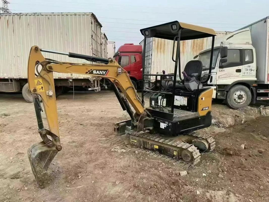 2021 SANY SY16C Mini Escavatore Compatto 1.6 Tonne 3000 Ore CE ISO Utilità Paesaggistica