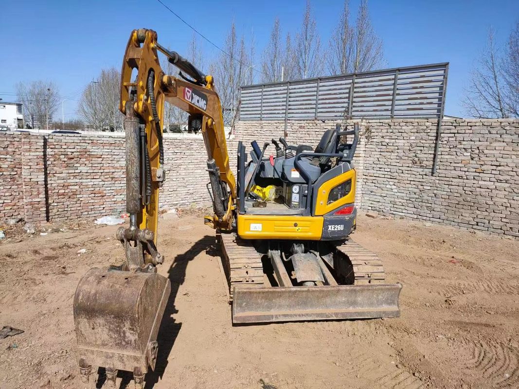 Usato 2022 XCMG XE26U mini escavatore 2.6T ben mantenuto CE ISO utilità paesaggistica
