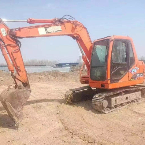 Mini escavatore Doosan DH80 usato di capacità di 8 tonnellate CE ISO per uso utilizzato nel paesaggio