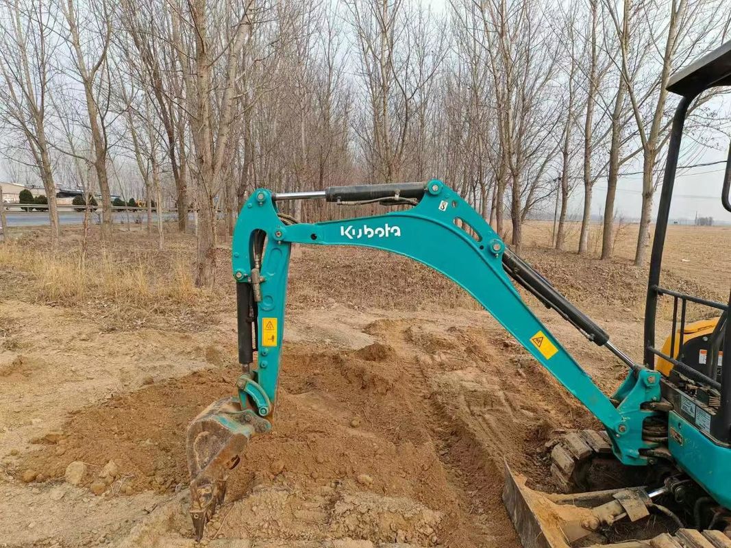 Mini escavatore Kubota U17 usato 1.7 tonnellate ben mantenuto CE ISO per uso paesaggistico