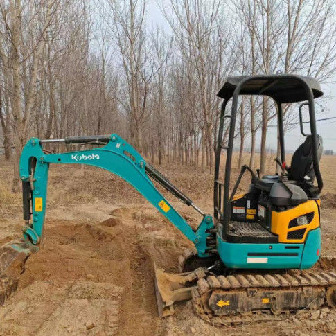 Mini escavatore Kubota U17 usato 1.7 tonnellate ben mantenuto CE ISO per uso paesaggistico