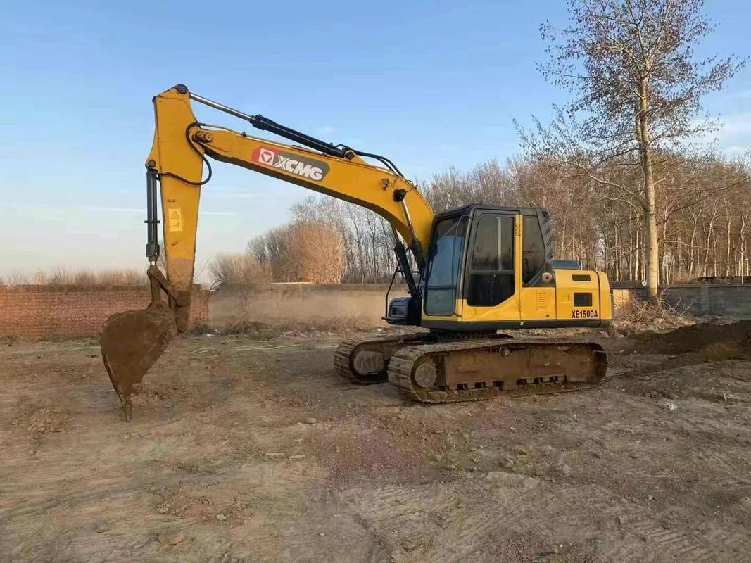 XCMG XE150DA Used Excavator 15 Ton Heavy Duty Machine per la costruzione miniera movimento di terra