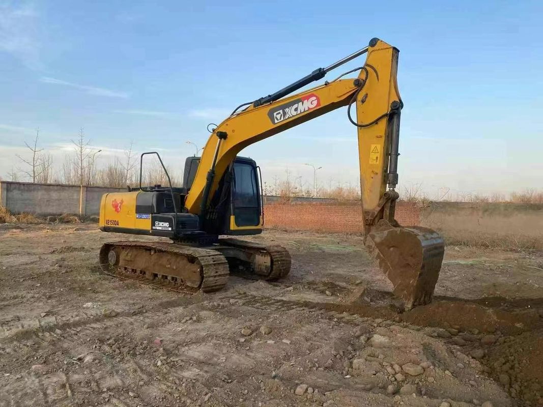 XCMG XE150DA Used Excavator 15 Ton Heavy Duty Machine per la costruzione miniera movimento di terra