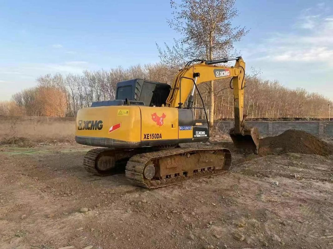 XCMG XE150DA Used Excavator 15 Ton Heavy Duty Machine per la costruzione miniera movimento di terra