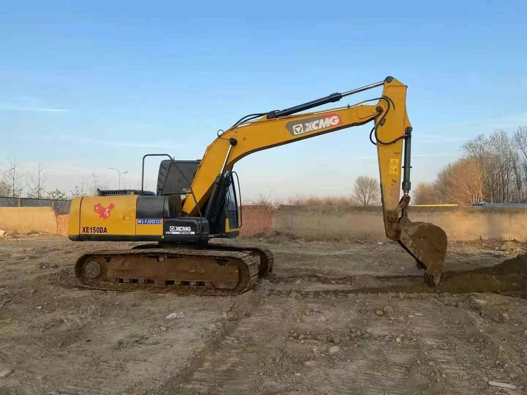 XCMG XE150DA Used Excavator 15 Ton Heavy Duty Machine per la costruzione miniera movimento di terra