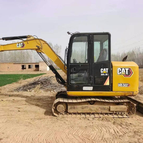 Usato CAT 305.5E2 Mini Escavatore 27.2kN Arm Forza di scavo Unità idraulica compatta e robusta