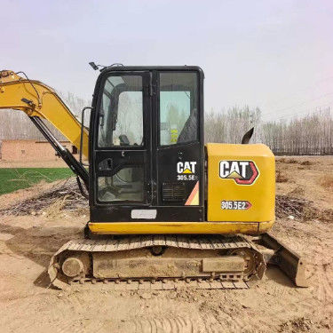 Usato CAT 305.5E2 Mini Escavatore 27.2kN Arm Forza di scavo Unità idraulica compatta e robusta