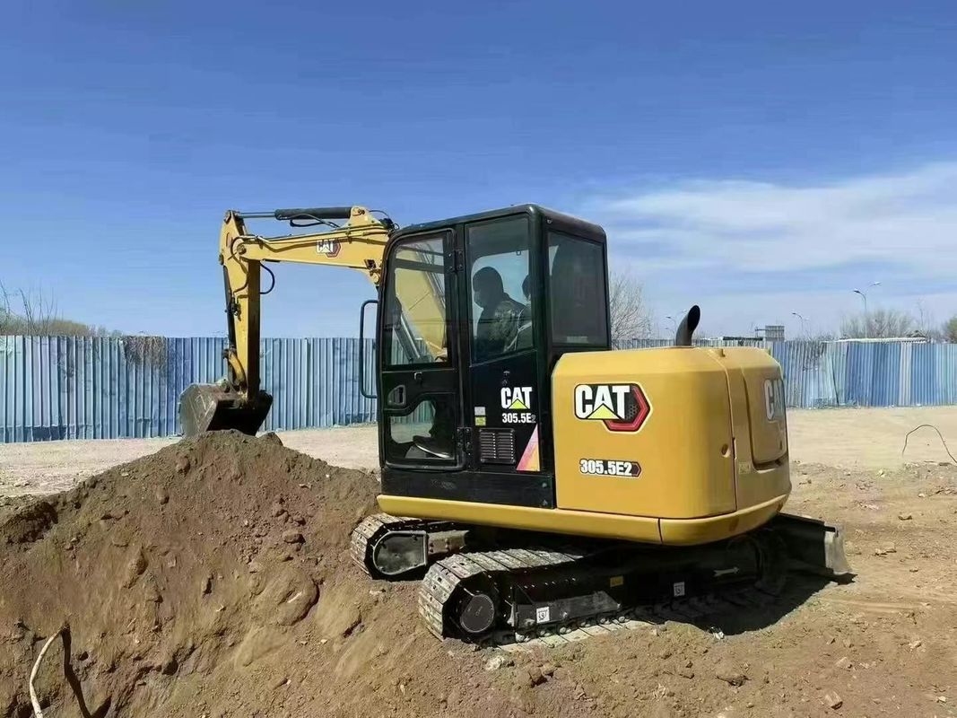 Usato CAT 305 mini escavatore orario minimo verificato 1 anno di garanzia certificato CE affidabile