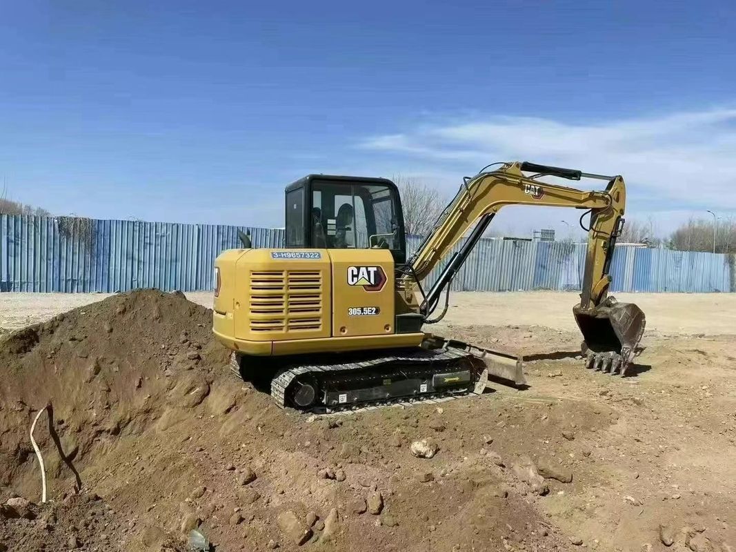 Usato CAT 305 mini escavatore orario minimo verificato 1 anno di garanzia certificato CE affidabile