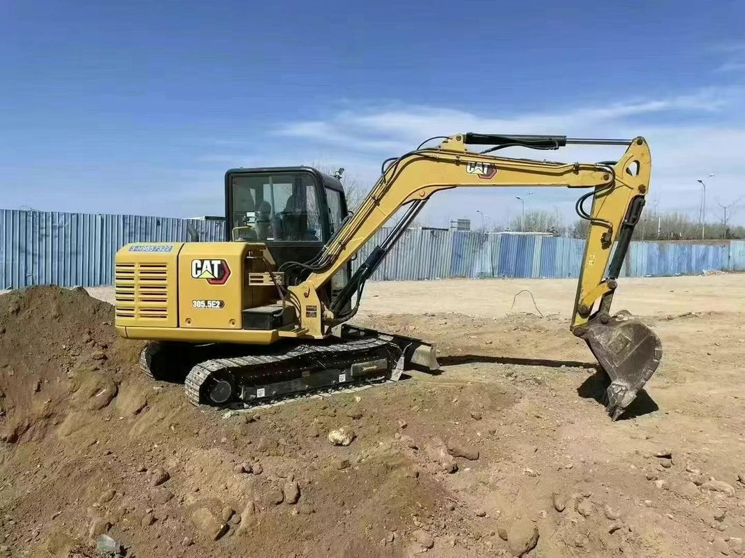 Usato CAT 305 mini escavatore orario minimo verificato 1 anno di garanzia certificato CE affidabile