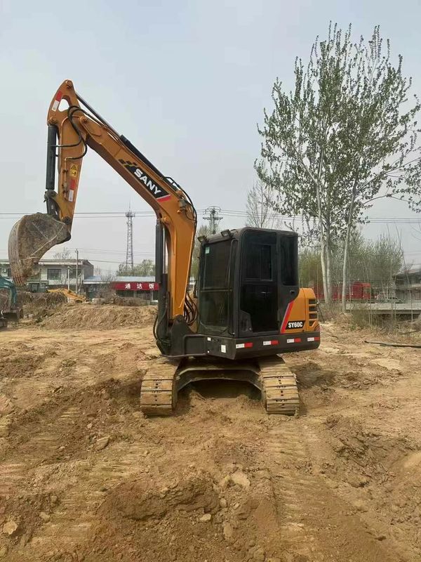 Usato Sany 60C escavatore Buona condizione Ore basse Prezzo competitivo Spedizione veloce
