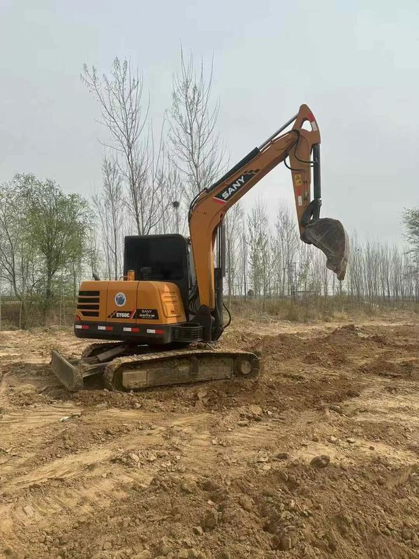 Usato Sany 60C escavatore Buona condizione Ore basse Prezzo competitivo Spedizione veloce