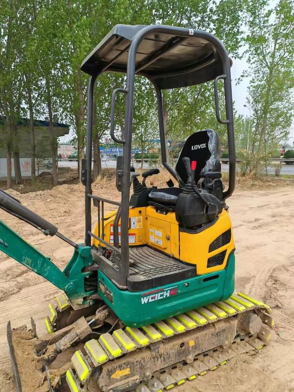 Mini escavatore Lovol FR18E2-U in buone condizioni per progetti di costruzione