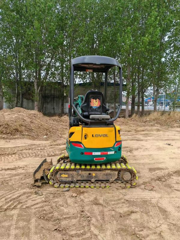 Mini escavatore Lovol FR18E2-U in buone condizioni per progetti di costruzione