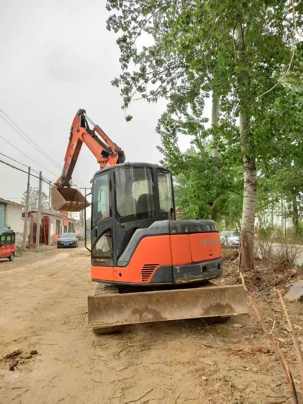 Usato Hitachi ZX75-US Escavatore 7.5 Ton Mini Escavatori Macchine da costruzione in buone condizioni