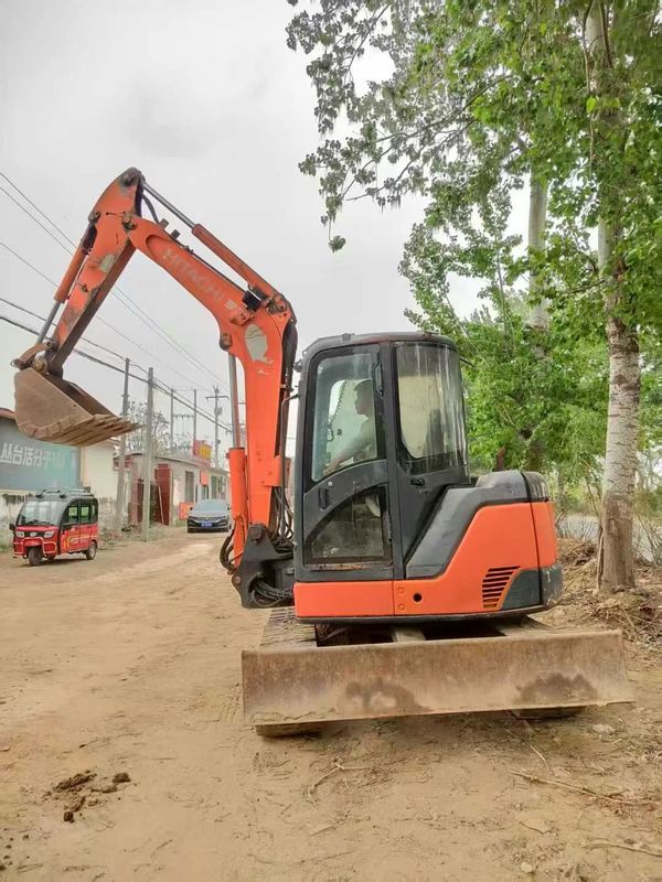 Usato Hitachi ZX75-US Escavatore 7.5 Ton Mini Escavatori Macchine da costruzione in buone condizioni