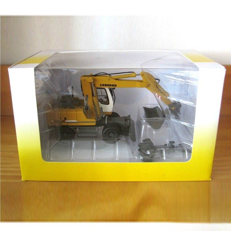 1/50 Liebherr A904C Escavatore a ruote Modello Metallo fuso a stampatura Collezionabile con secchio di presa 58004