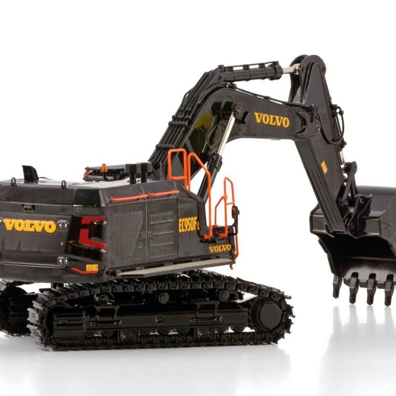 Volvo EC950F WSI 1/50 Scavatore in lega a fusione Modello a fusione a stampaggio Diamante nero Edizione limitata Collezionista