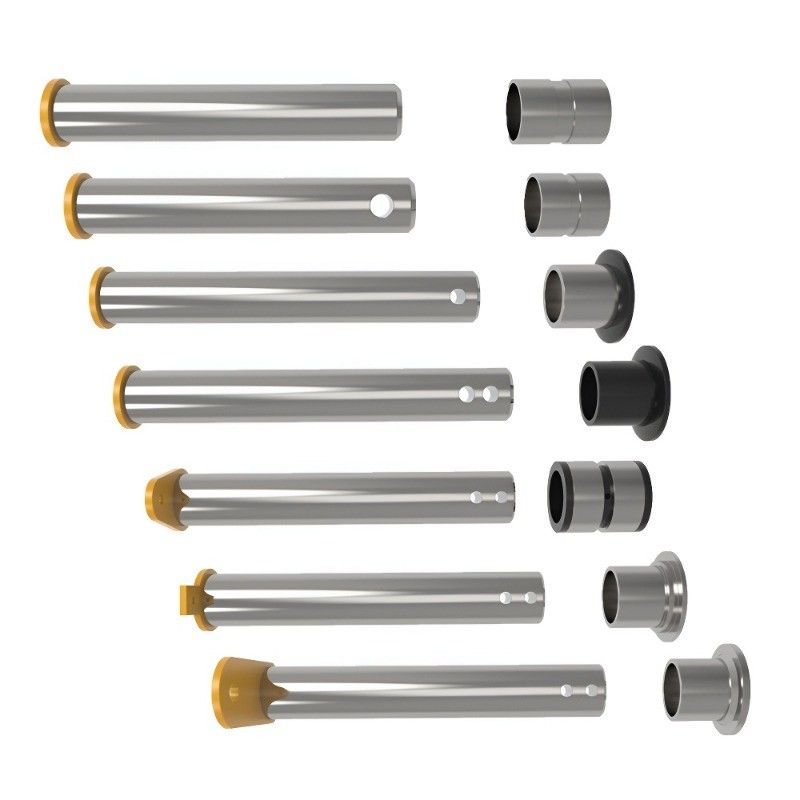 Boccole per perni di cingoli per macchine pesanti 45mm Escavatore Caricatore Acciaio legato Perni benna Pc120 Pc200 Ex200