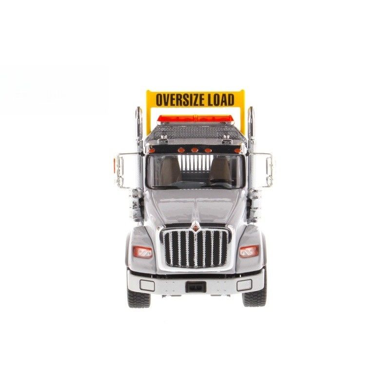 DM International HX620 Modello di Autocarro Pianale Americano Tri-Assale in Scala 1/50, Modello pressofuso da collezione 71011