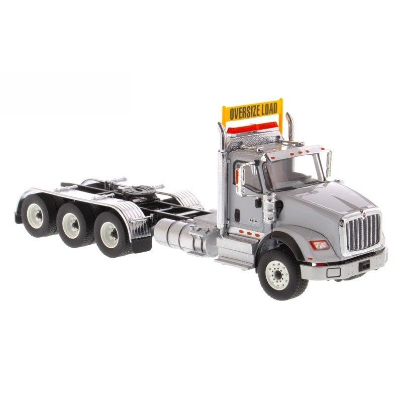 DM International HX620 Modello di Autocarro Pianale Americano Tri-Assale in Scala 1/50, Modello pressofuso da collezione 71011