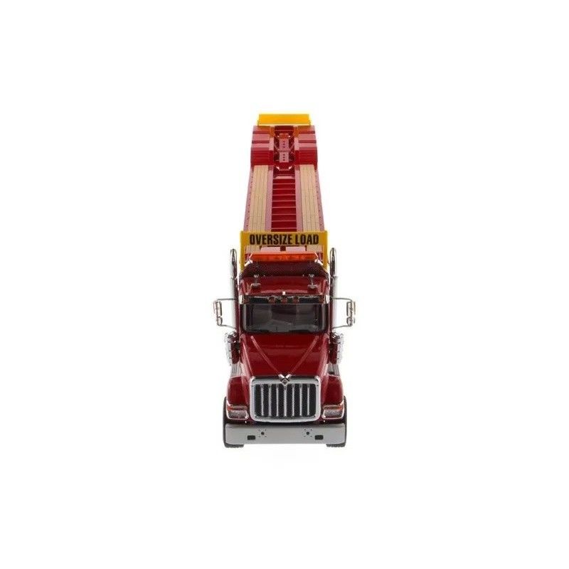 Diecast Masters International Flatbed Truck DM TRAILER Modello Testa Contenitore in Lega 71016 Scala 1:50
