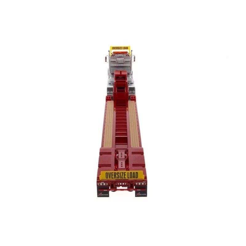 Diecast Masters International Flatbed Truck DM TRAILER Modello Testa Contenitore in Lega 71016 Scala 1:50