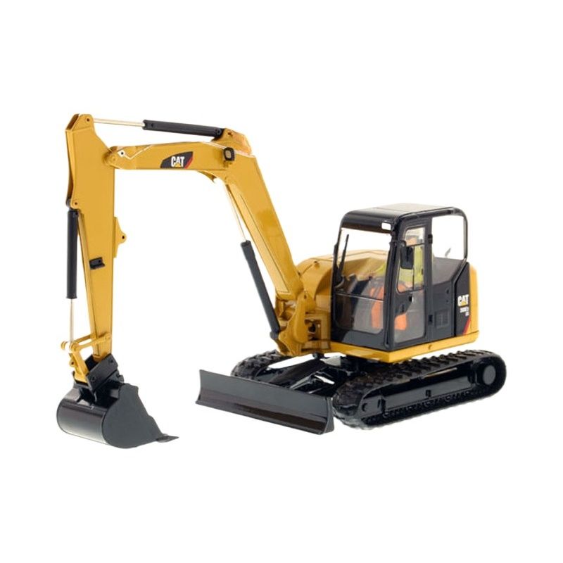 Modello di escavatore idraulico Diecast Masters con attrezzi Veicolo da costruzione in lega 1/32 Scala 85239C