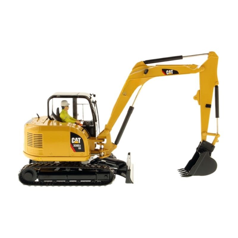 Modello di escavatore idraulico Diecast Masters con attrezzi Veicolo da costruzione in lega 1/32 Scala 85239C