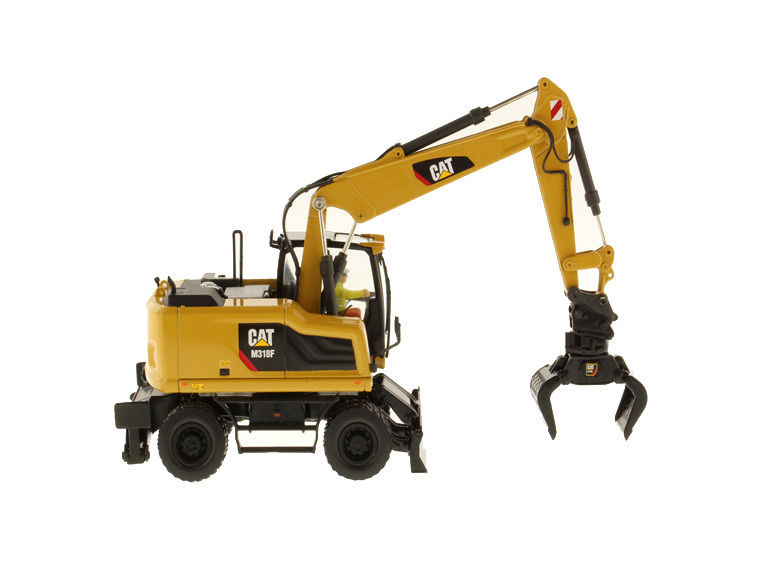 Diecast Masters DM M318F Escavatore a ruote Modello 1:50 Scala Veicolo da costruzione 85508