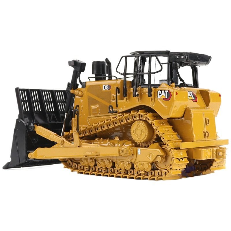 Bulldozer D8 con raschiatore a scala 1:50 in lega di colata a stampo 85758