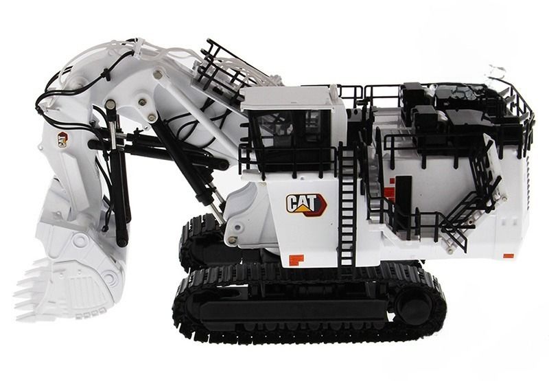 DM85653 Escavatore Minerario Bianco Limited Edition Veicolo di Ingegneria pressofuso Modello CCM Scala 1/87