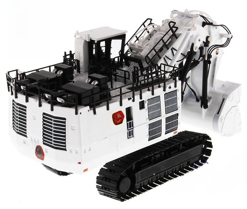 DM85653 Escavatore Minerario Bianco Limited Edition Veicolo di Ingegneria pressofuso Modello CCM Scala 1/87
