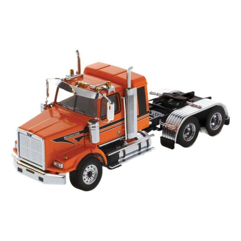 DM Western Star 4900 SB International 2 assi American Flatbed Truck 1/50 Modello 71063