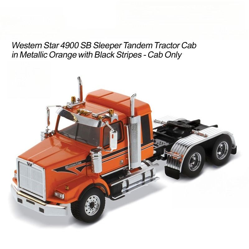 DM Western Star 4900 SB International 2 assi American Flatbed Truck 1/50 Modello 71063