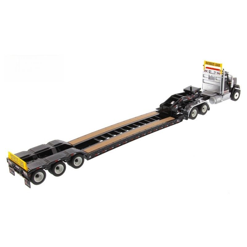 Diecast Masters International Flatbed Truck DM TRAILER Testa di contenitore in lega modello 71017 1/50