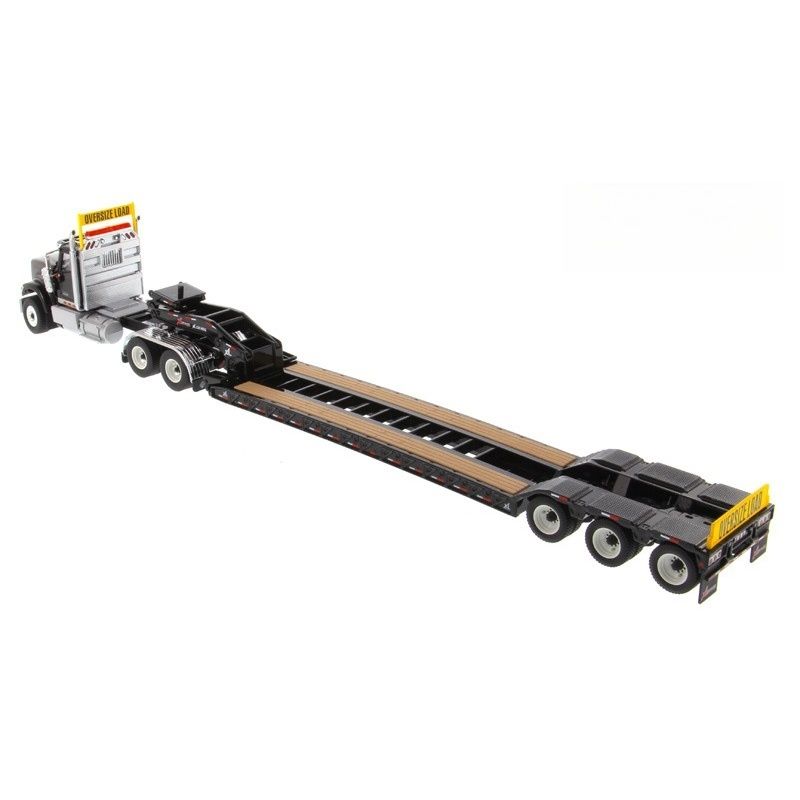Diecast Masters International Flatbed Truck DM TRAILER Testa di contenitore in lega modello 71017 1/50